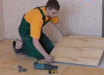 Вирівнювання підлоги фанерою під ламінат – інструкція з укладання