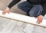 Як стелити лінолеум на дерев'яну підлогу своїми руками